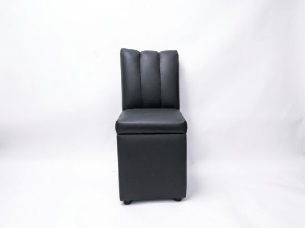 Puff Con Respaldo Estilo Inglés Polipiel (1) Silla Estilo Inglés Polipiel