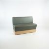 Sofá Hostelería Con Base De Madera