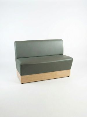 Sofá Hostelería Con Base De Madera