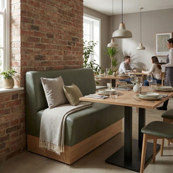 Sofá HostelerĂa Con Base De Madera (2) Sofá HostelerĂa Con Base De Madera